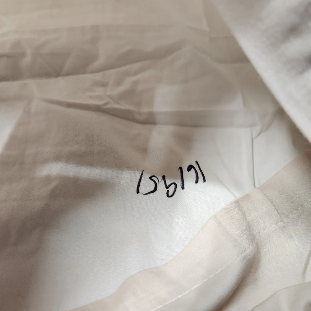 Pottery Barn “Dream Brushed Cotton” Euro Sham – Rosewater (Sample / Photo Prop)